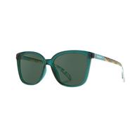 Shwood Pendleton Collection Rylahn Teal Crystal- Nehalem- Grey Polarized Sunglasses