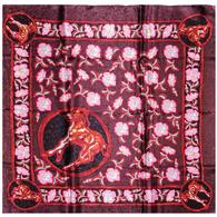 Wyoming Traders Red Colts And Roses Wild Rag