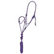 Mustang Economy Mountain Rope Halter with Lead PURPLE
