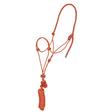 Mustang Economy Mountain Rope Halter with Lead RUST/TAN
