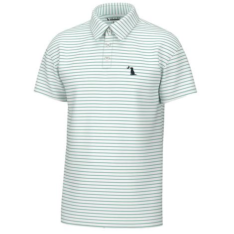 Local Boy Outfitters Men's Turquoise Edisto Polo Shirt
