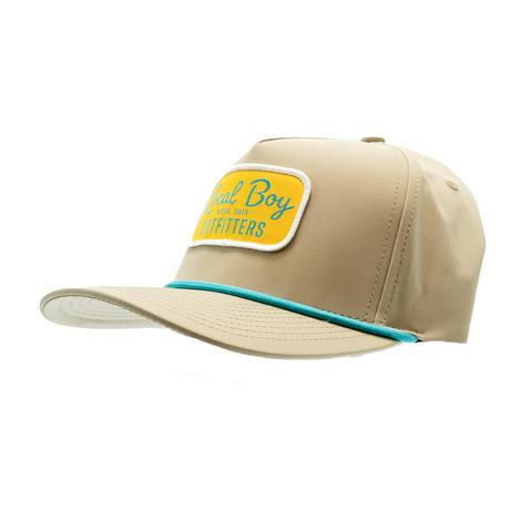 Local Boy Outfitters Khaki Retro Patch Rope Cap