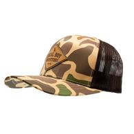Local Boy Outfitters Brown Old School Camo Founders Patch Cap