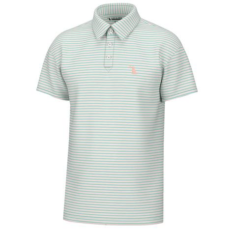 Local Boy Outfitters Men's Teal Surfside Polo Shirt