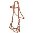  Harness Leather Side Pull with Snaffle