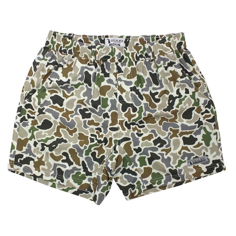  Local Boy Outfitters Men's Camo Volley Shorts