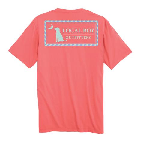 Local Boy Outfitters Men's Coral Rope Plate T-Shirt