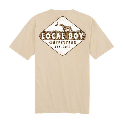 Local Boy Outfitters Boy's Latte Local Dog Old School T-Shirt