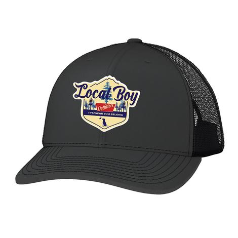 Local Boy Outfitters Black Banquet Patch Hat
