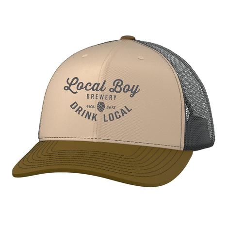 Local Boy Outfitters Beige Brewery Embroidery Hat