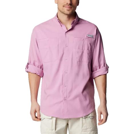 Columbia Tamiami II Minuet Long Sleeve Button-Down Men's Shirt