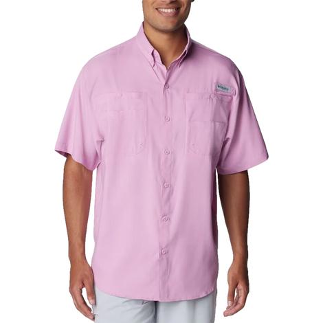 Columbia Tamiami II Minuet Short Sleeve Button-Down Men's Shirt