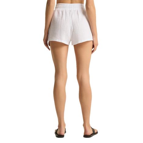 Z Supply White Sunny Women's Gauze Shorts