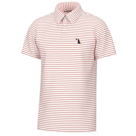 Local Boy Outfitters Men's Coral Edisto Polo Shirt