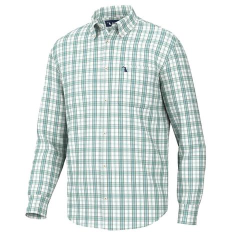 Local Boy Outfitters Men's Blue Hutto Long Sleeve Button-Down Shirt