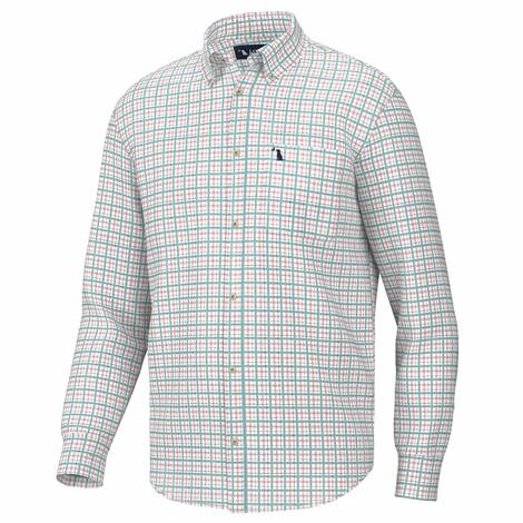 Local Boy Outfitters Men's Teal Taylor Long Sleeve Button-Down Shirt