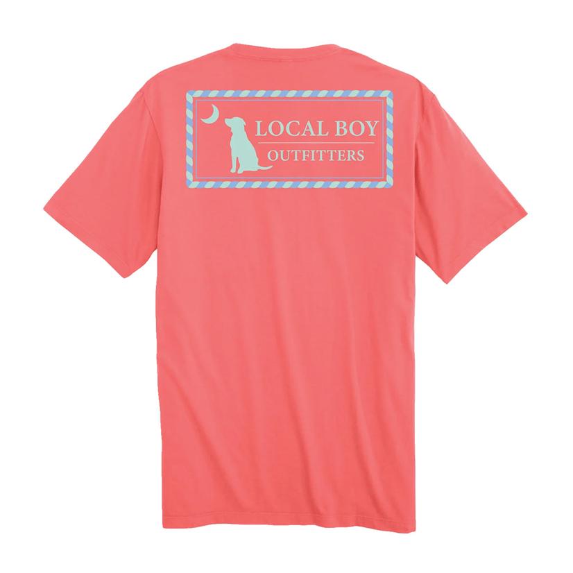  Local Boy Outfitters Boy's Coral Rope Plate Shirt