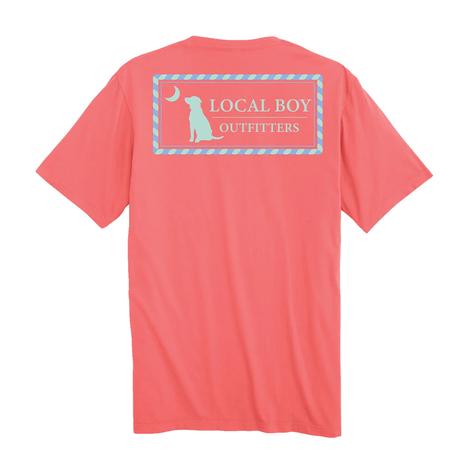 Local Boy Outfitters Boy's Coral Rope Plate Shirt