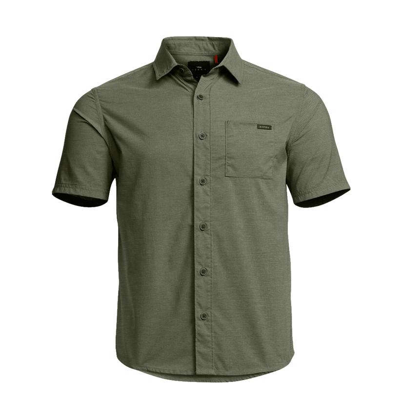  Sitka Olive Mojave Short Sleeve Men's Shirt