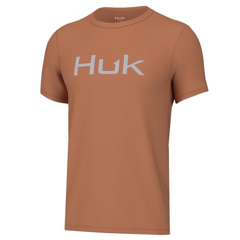 Huk Sunburn Logo Boys Tee