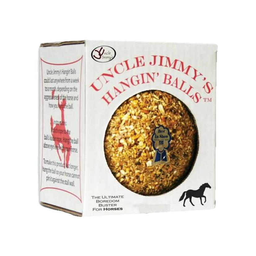  Uncle Jimmy's Hangin ' Ball Horse Treat