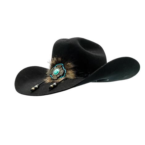 Charlie 1 Horse Lainey Wilson Country with a Flare Black Felt Hat