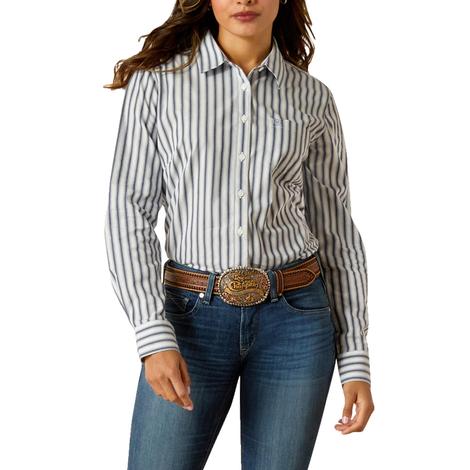 Ariat Kirby Baja Stripe Long Sleeve Button-Down Women's Shirt