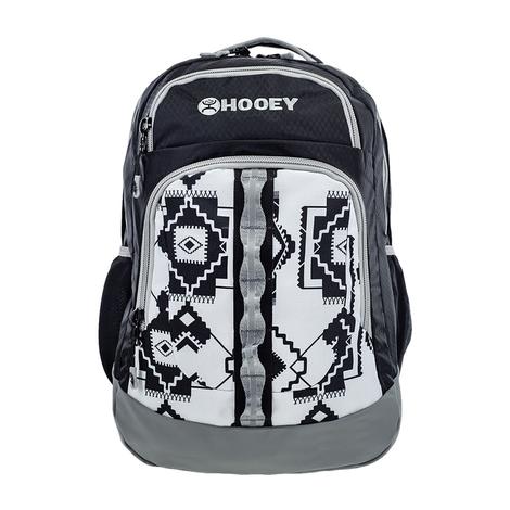 Hooey Black And White And Grey Ox Backpack