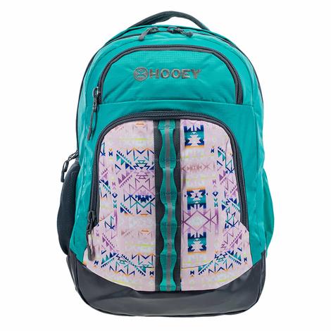 Hooey Turquoise And Pink Ox Backpack