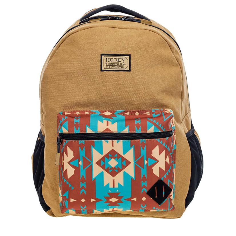  Hooey Tan And Red Recess Backpack