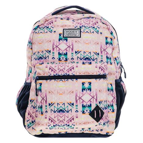 Hooey Pink And Navy Recess Backpack