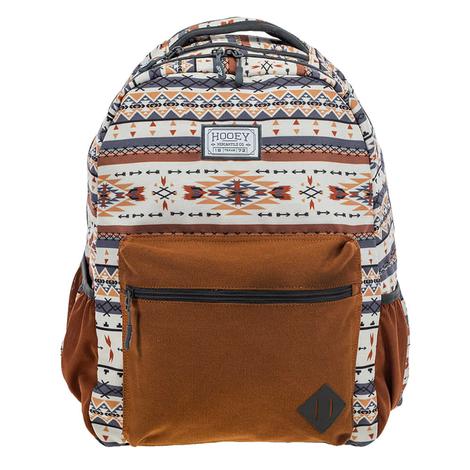 Hooey Cream And Rust Recess Backpack