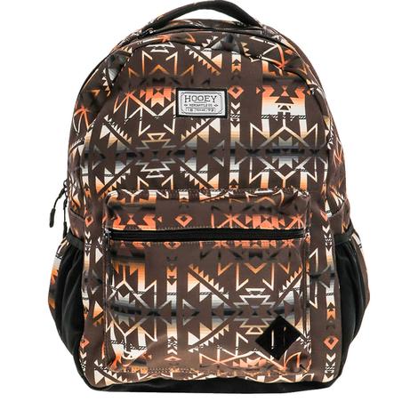 Hooey Brown And Aztec Recess Backpack