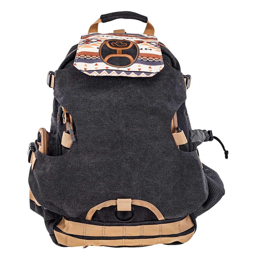  Hooey Charcoal And Tan Mule Backpack