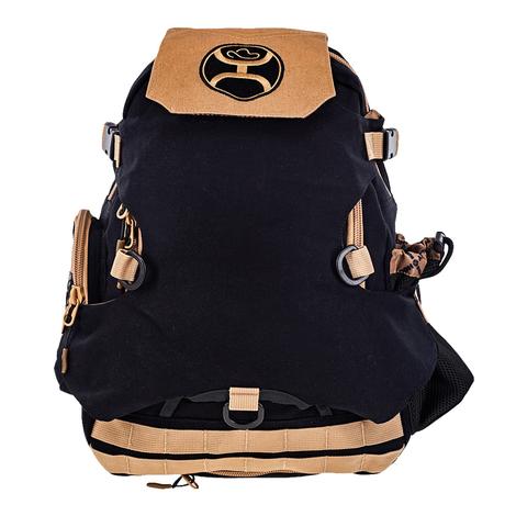 Hooey Black And Tan Mule Backpack