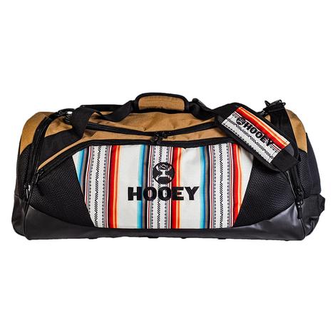 Hooey Tan And Black Carry All Competitor Duffle Bag