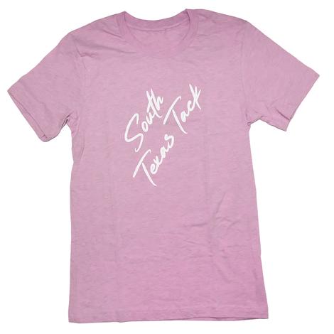 STT By Fayco Heather Prism Lilac South Texas Tack Graphic Women's Tee