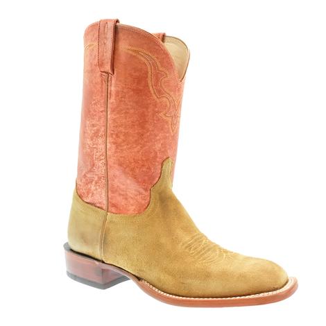 Lucchese Men's Sand Suede Martin Boot