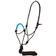  Mustang Solid Nose Rope Halter TURQUOISE