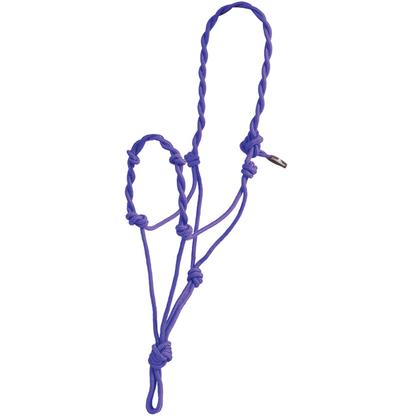 Mustang Twisted Rope Halter PURPLE