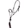 Mustang Colt Rope Halter and Lead BLACK/WHITE