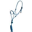 Mustang Yearling Rope Halter BLUE/WHITE