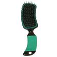 Curved Handle Mane & Tail Brush GREEN