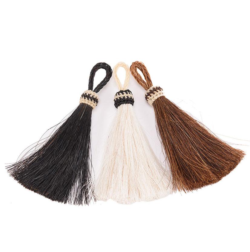 purse tassel cinnamon Horsehair Tassels horse hair tassel bridle jewelry 