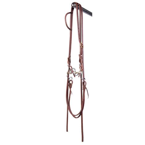 STT Bridle with Short Shank Correctional Bit with Split Reins