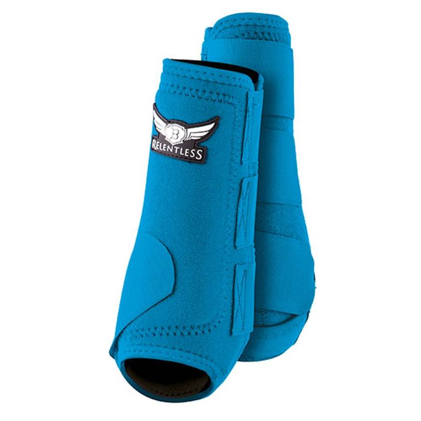 Cactus Relentless All-Around Front Sport Horse Boots TURQUOISE
