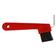 Hoof Pick with Brush RED