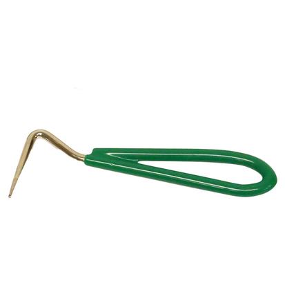 Hoof Pick with Vinyl Covered Handle GREEN