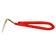 Hoof Pick with Vinyl Covered Handle RED