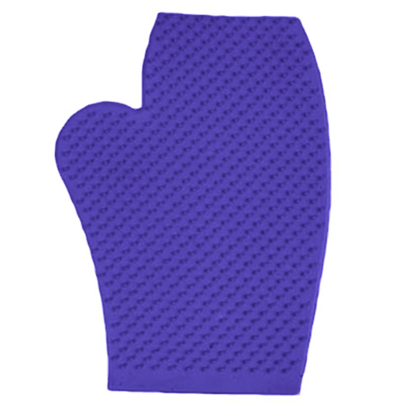 Rubber Massage Glove PURPLE